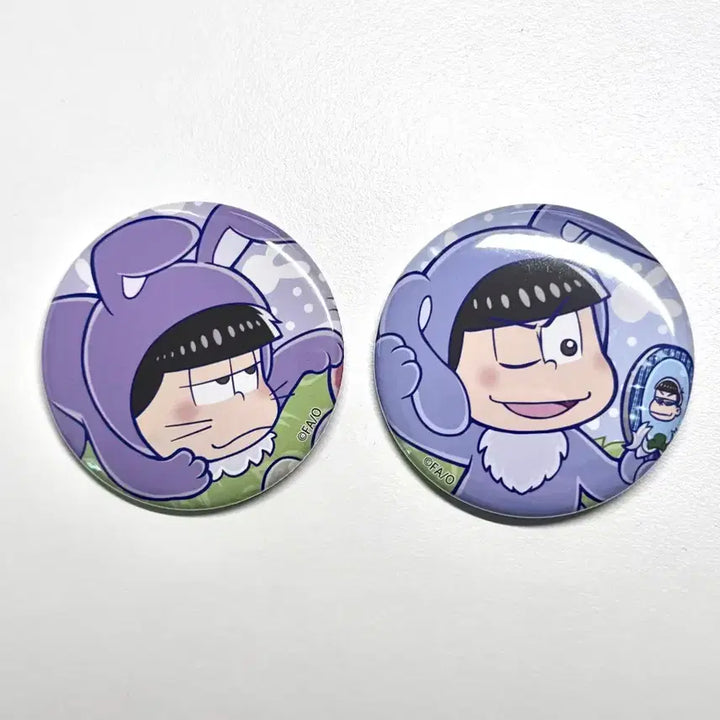 [BUNJANG] Osomatsu-san Ichimatsu Karamatsu Can Badge Pin Badge Set / 오소마츠상 캔뱃지 핀뱃지 이치마츠 카라마츠