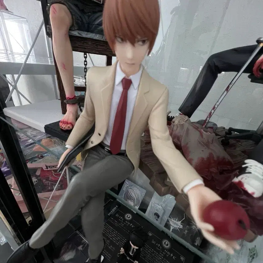 [BUNJANG] Death Note Light Yagami Noodle Stopper Figure / 데스노트 야가미 라이토 누들스토퍼 피규어 미소년
