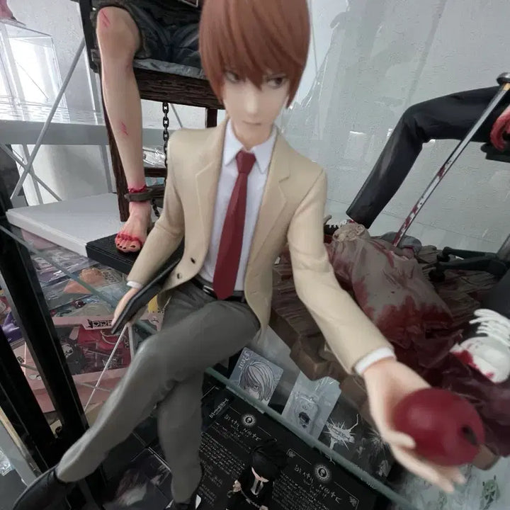 [BUNJANG] Death Note Light Yagami Noodle Stopper Figure / 데스노트 야가미 라이토 누들스토퍼 피규어 미소년