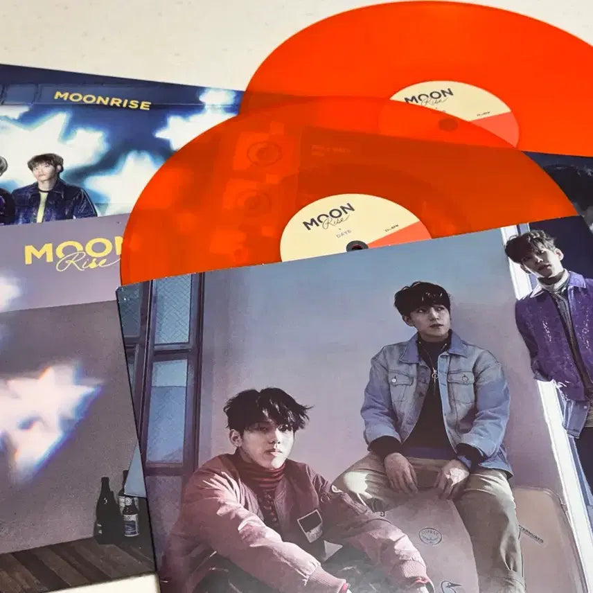 [BUNJANG] Day6 Moonrise LP Orange Vinyl / 데이식스 문라이즈 LP 오렌지