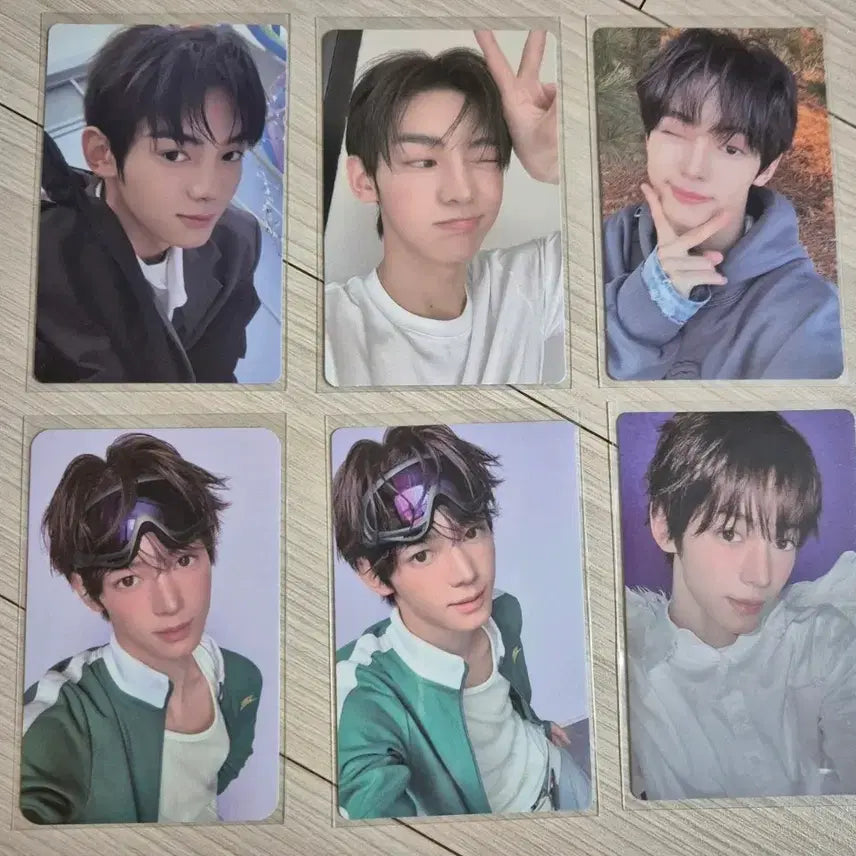 [SOLD OUT] 투어스 한진 포카 6장 일괄
