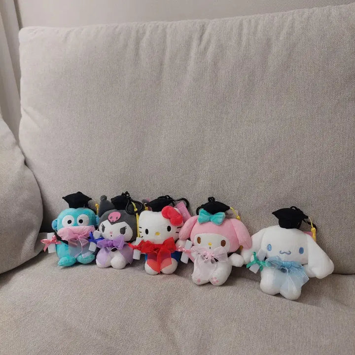 [BUNJANG] Sanrio Characters Plush Keychain Collection / 산리오 캐릭터즈 인형 키링 모음