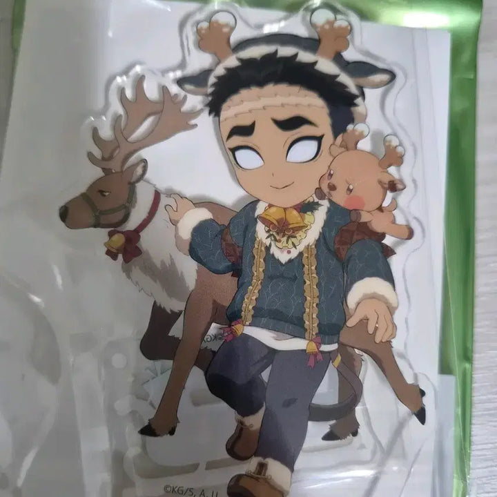 [BUNJANG] Demon Slayer Gyomei Christmas Acrylic Stand / 귀멸의 칼날 크리스마스 아크릴 스탠드 교메이