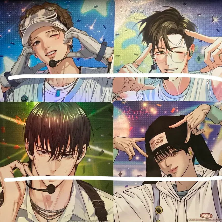 [BUNJANG] Sparkles Jinx Direct Cam Postcard Bundle Set / 스파클즈 직캠엽서 징크스 시포개 야화첩 사랑은환상 일괄 판매