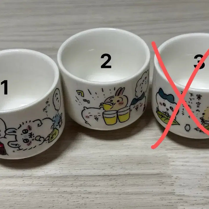[BUNJANG] Chiikawa Ochoko Sake Cup Gacha / (개당판매)치이카와 오쵸코 술잔 가챠 판매합니다