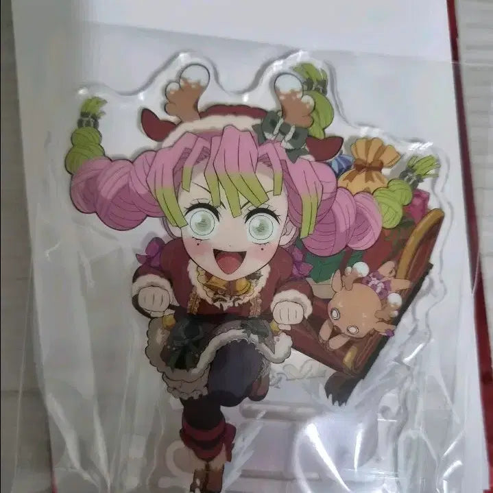 [BUNJANG] Demon Slayer Mitsuri Christmas Acrylic Stand / 귀멸의 칼날 크리스마스 아크릴 스탠드 미츠리