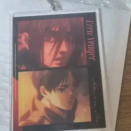 [BUNJANG] Attack on Titan (Shingeki no Kyojin) Unsealed Item / 진격의 거인 에렌 아크릴 키링