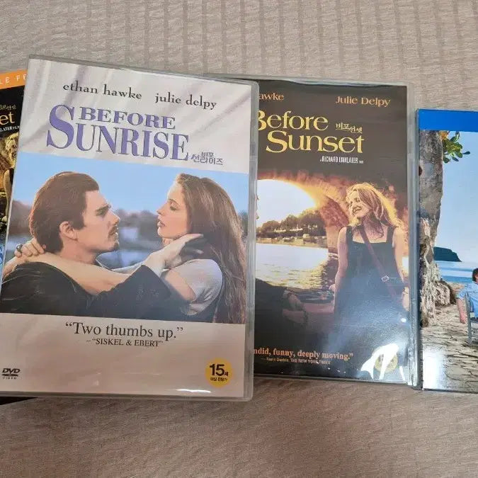 [BUNJANG] Before Sunrise Trilogy Blu-ray + DVD Bundle Set / 비포 선라이즈 시리즈 블루레이+DVD 3종 일괄
