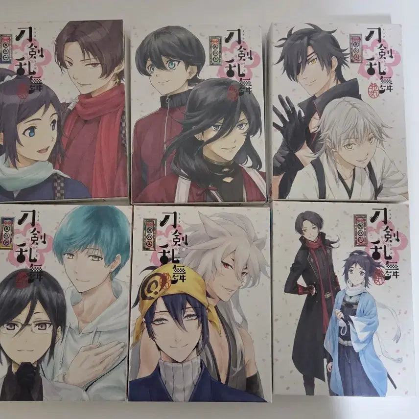 [BUNJANG] Touken Ranbu Hanamaru DVD Set Volumes 1-6 / 도검난무 하나마루 DVD 1~6