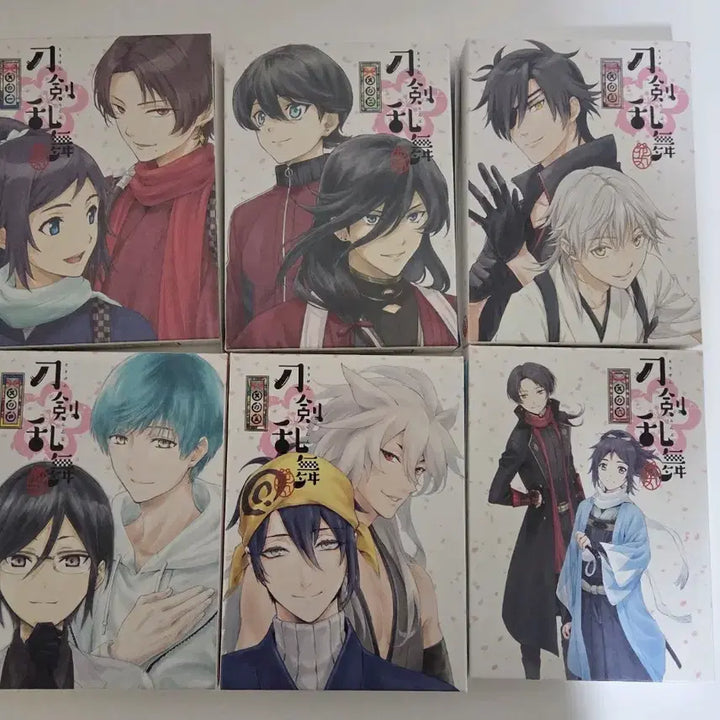 [BUNJANG] Touken Ranbu Hanamaru DVD Set Volumes 1-6 / 도검난무 하나마루 DVD 1~6