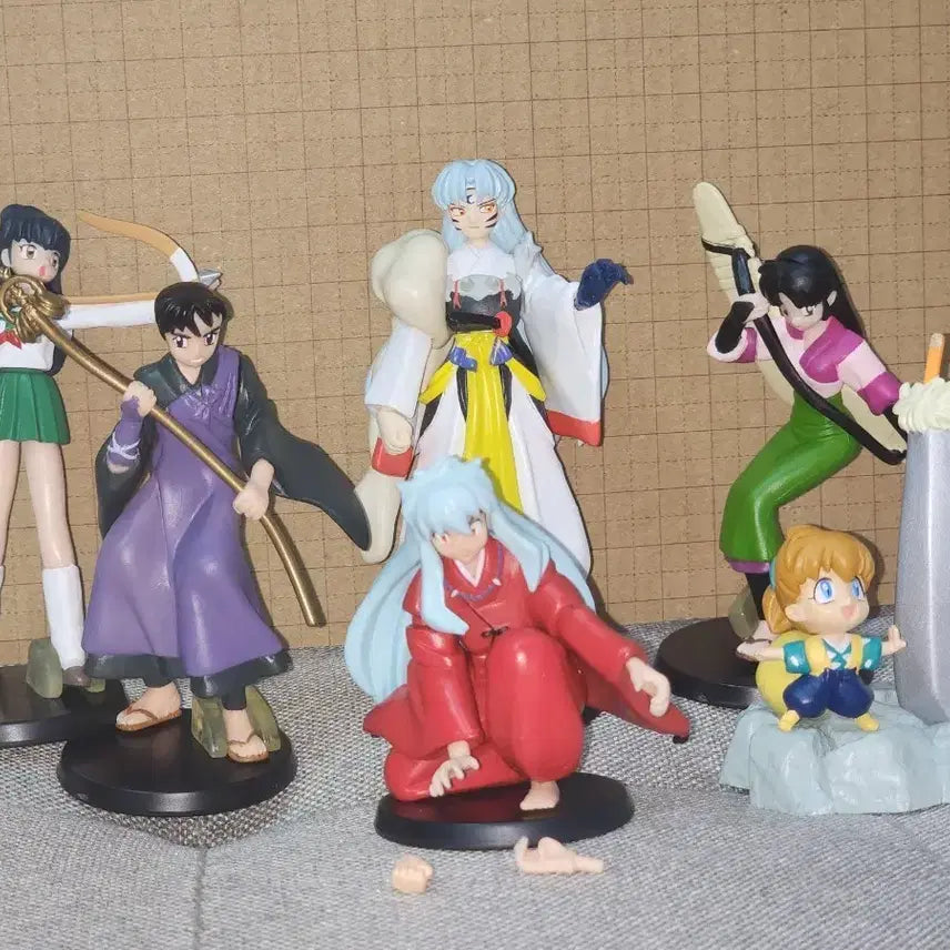 [BUNJANG] Bandai Inuyasha Mini Figure Gacha Bundle Set / 반다이 이누야샤 미니 피규어 가챠 일괄