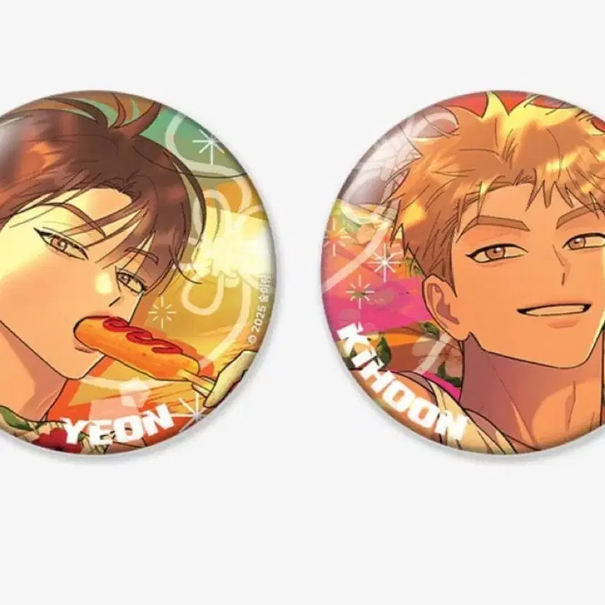 [BUNJANG] Hongsil Quest Drive Can Badge Set (Sealed) / 미개봉) 홍실퀘스트 드라이브 캔뱃지 세트 레봄