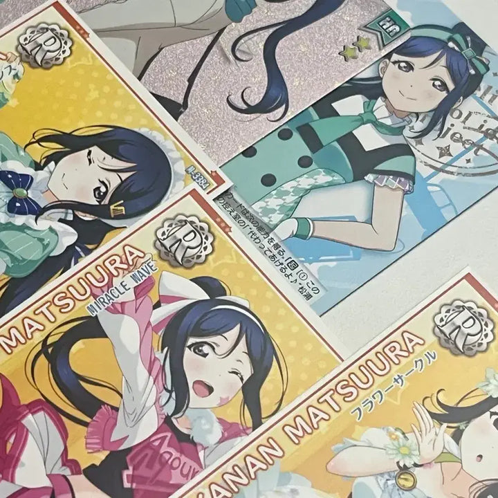 [BUNJANG] Love Live! Sunshine!! Kanan Matsuura Paper Set / 러브라이브) 마츠우라 카난 지류 세트 (아케페스, 바이스 슈발츠 등)