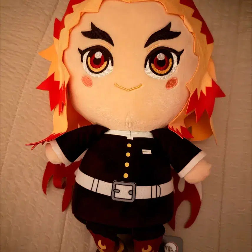 [BUNJANG] Demon Slayer Kyojuro Rengoku Plush / 귀멸의 칼날 렌고쿠 인형