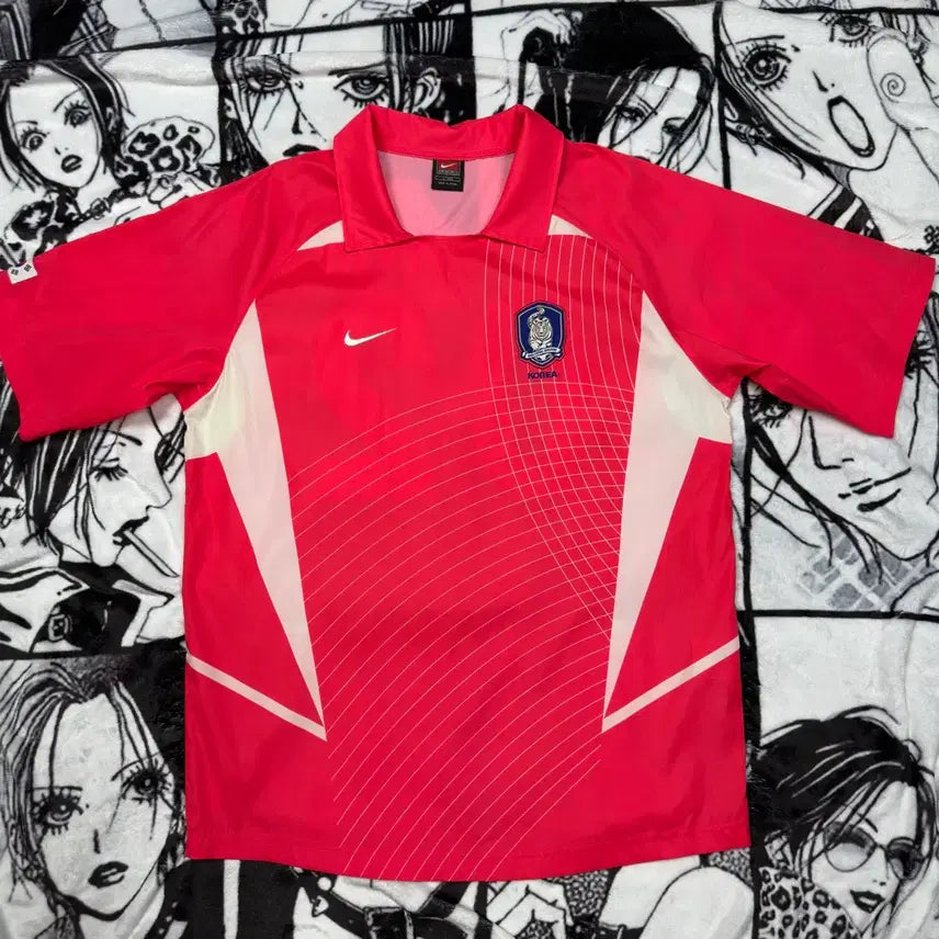 [BUNJANG] 2002 National Team Home Jersey T-Shirt / 2002년 국가대표유니폼 국대 홈유니폼 반팔져지
