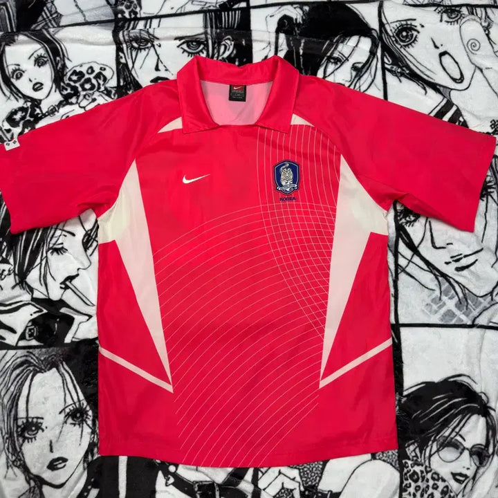 [BUNJANG] 2002 National Team Home Jersey T-Shirt / 2002년 국가대표유니폼 국대 홈유니폼 반팔져지