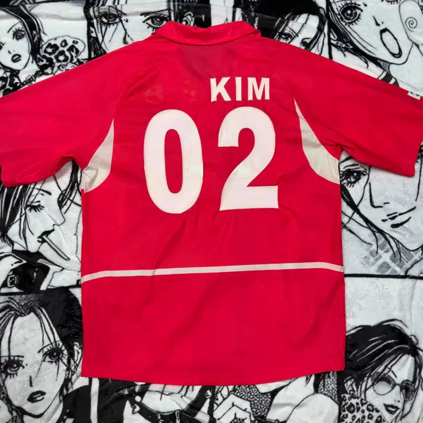 [BUNJANG] 2002 National Team Home Jersey T-Shirt / 2002년 국가대표유니폼 국대 홈유니폼 반팔져지