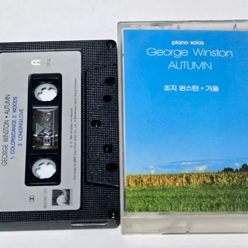 [BUNJANG] George Winston Autumn Piano Solo Cassette Tape / 조지 윈스턴 (George Winston) - Autumn (가을) 피아
