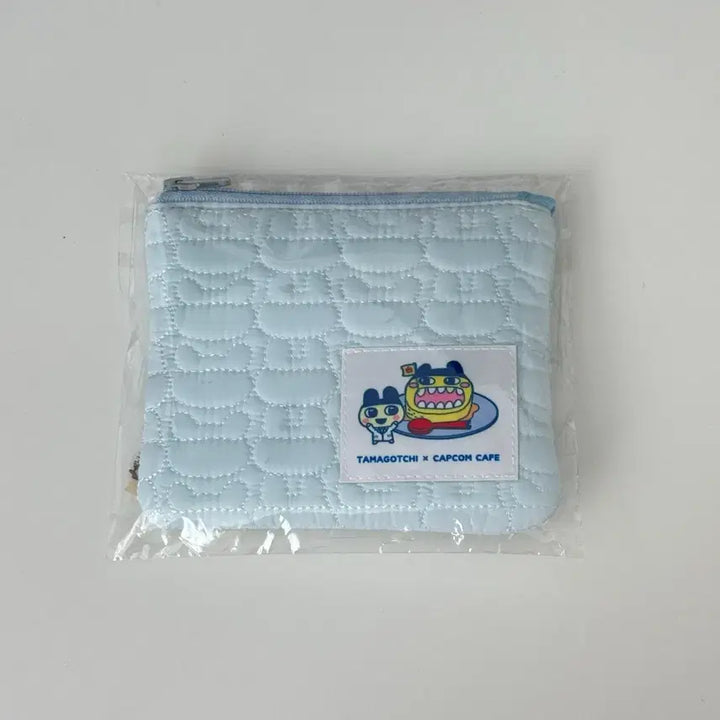 [BUNJANG] Tamagotchi Mamechi Capcom Cafe Collaboration Pouch / (한국매물x일본팝업한정)다마고치 마메치 캡콤 카페 콜라보 파우치 구치파치