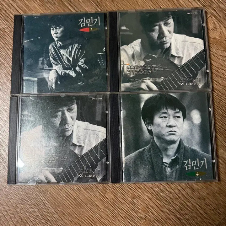 [BUNJANG] Kim Min Ki 1st-4th Album Limited Edition CD Set / 김민기 cd 1-4집 초판