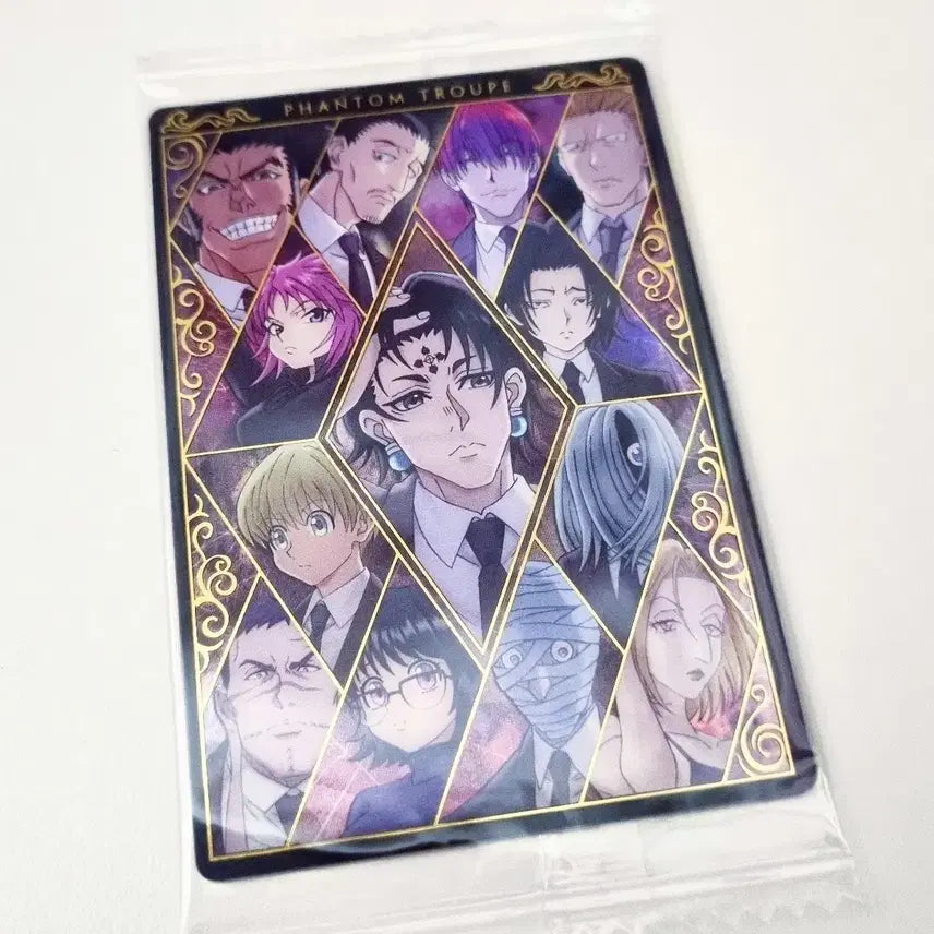 [BUNJANG] Hunter x Hunter Vol. 4 SR Wafer Card Phantom Troupe Chrollo Lucilfer Hisoka Morow Feitan / 헌터헌터 이타쟈가 4탄 SR 웨하스 카드 환영여단 클로로 히소카 페이탄