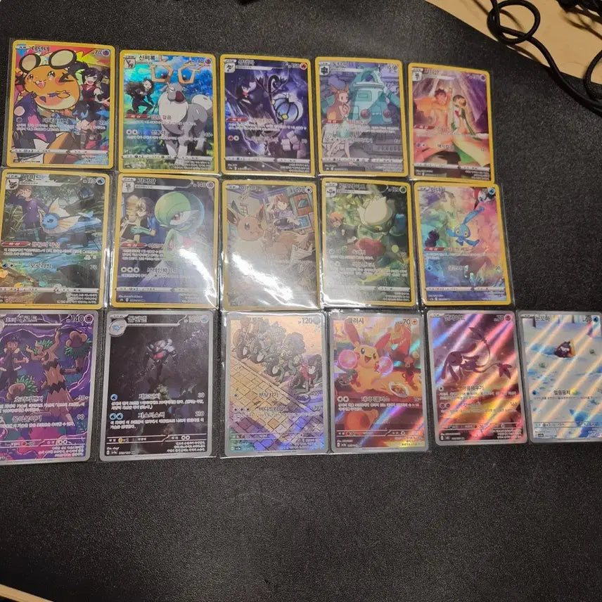 [BUNJANG] Pokemon Cards Rare CHR, AR Collection Bundle Set / 포켓몬카드 희귀 CHR,AR모음 일괄만