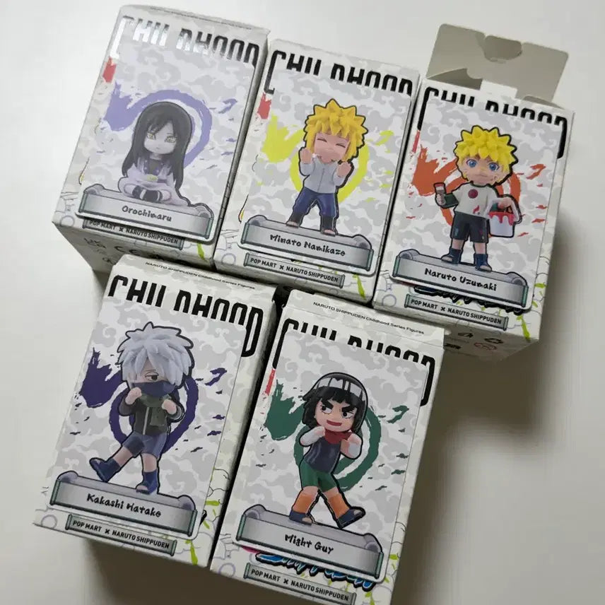 [BUNJANG] Pop Mart Naruto Shippuden Childhood Bundle Set (Sealed) / (미개봉) 팝마트 나루토 질풍전 유년기 일괄 판매