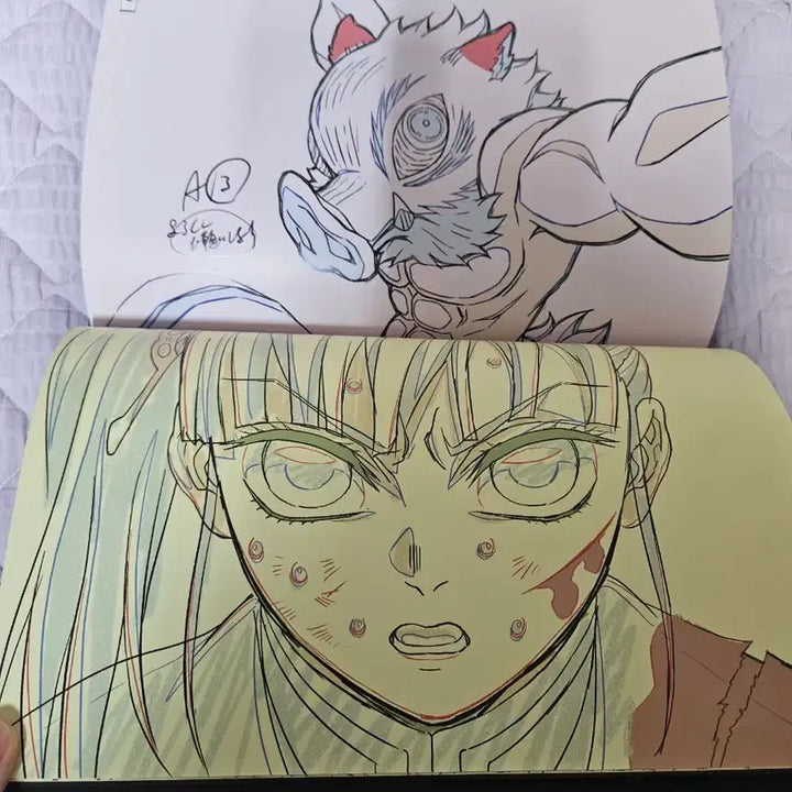 [BUNJANG] Demon Slayer: Mugen Train Arc Japanese Artbook / 귀칼 무한성편 일본어 책자 원화집 포함