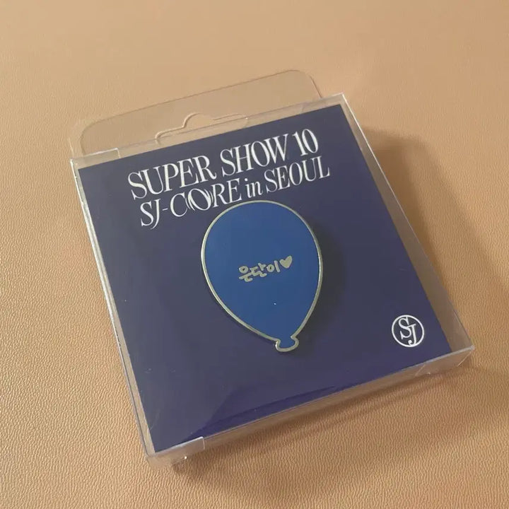 [BUNJANG] Super Junior Eunhyuk Balloon Pin Badge / 슈퍼쇼10 풍선 손글씨 핀뱃지 은혁