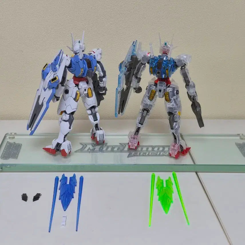 [BUNJANG] HG Aerial Gundam Clear Version / Hg 에어리얼 일반판 클리어버전 가조립판매합니다