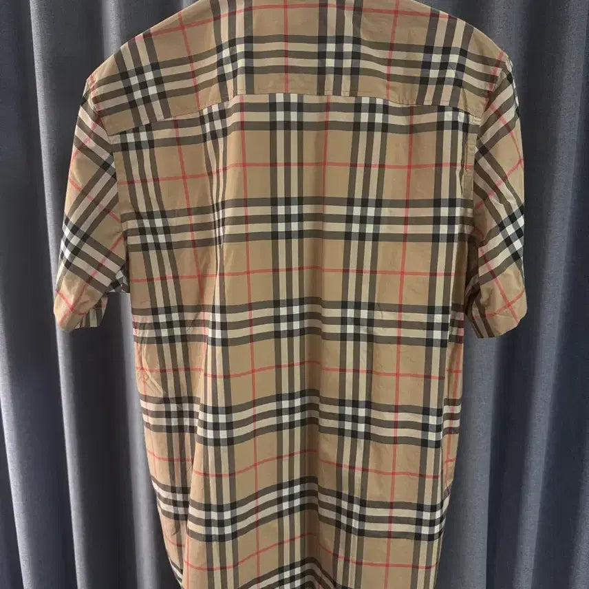 [BUNJANG] Burberry Vintage Check Short Sleeve Button Shirt / (XL) 버버리 빈티지 체크 반팔 버튼셔츠 남방