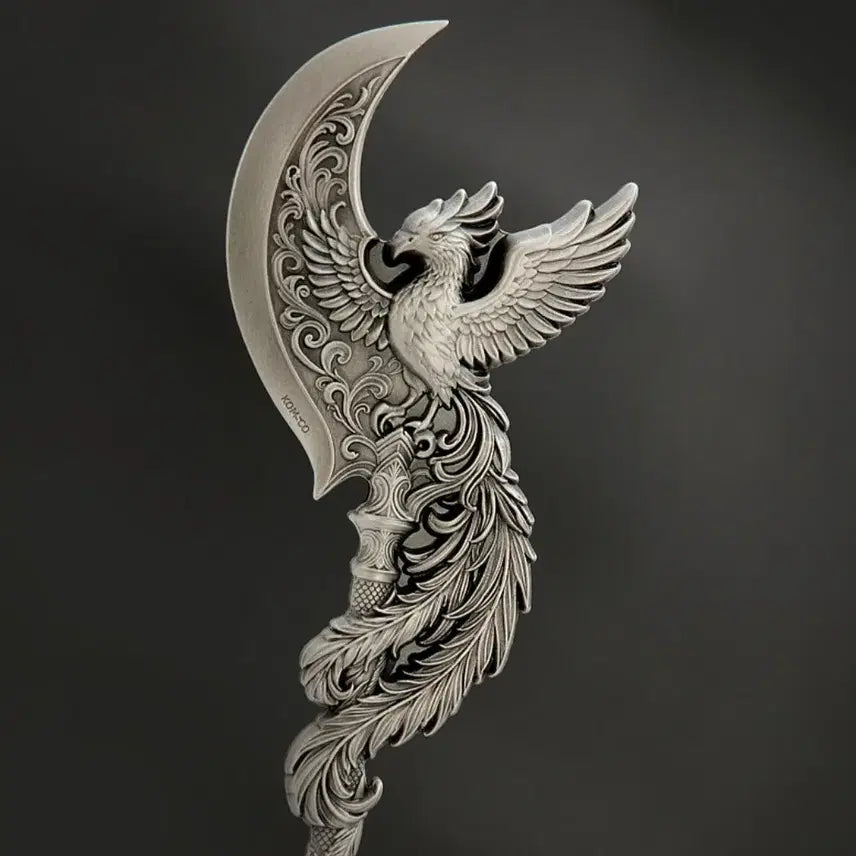 [BUNJANG] KOMSCO Gallus Unwoldo Irregular Silver Medal 2.5 oz / KOMSCO 지신 갈루스 언월도 무정형 은메달