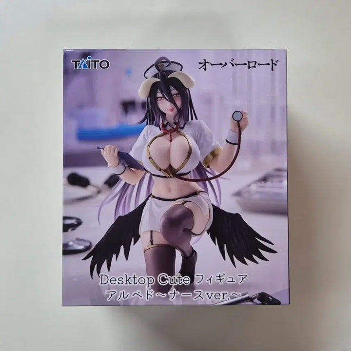 [BUNJANG] Taito Desktop Cute Albedo Nurse Ver. Figure / 타이토 데스크탑 큐트 [오버로드] -알베도 간호사 버전