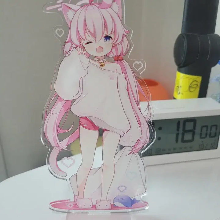[BUNJANG] Blue Archive Hoshino Nyan Nyan Acrylic Stand / 블루아카이브 냥냥 호시노 아크릴스탠드