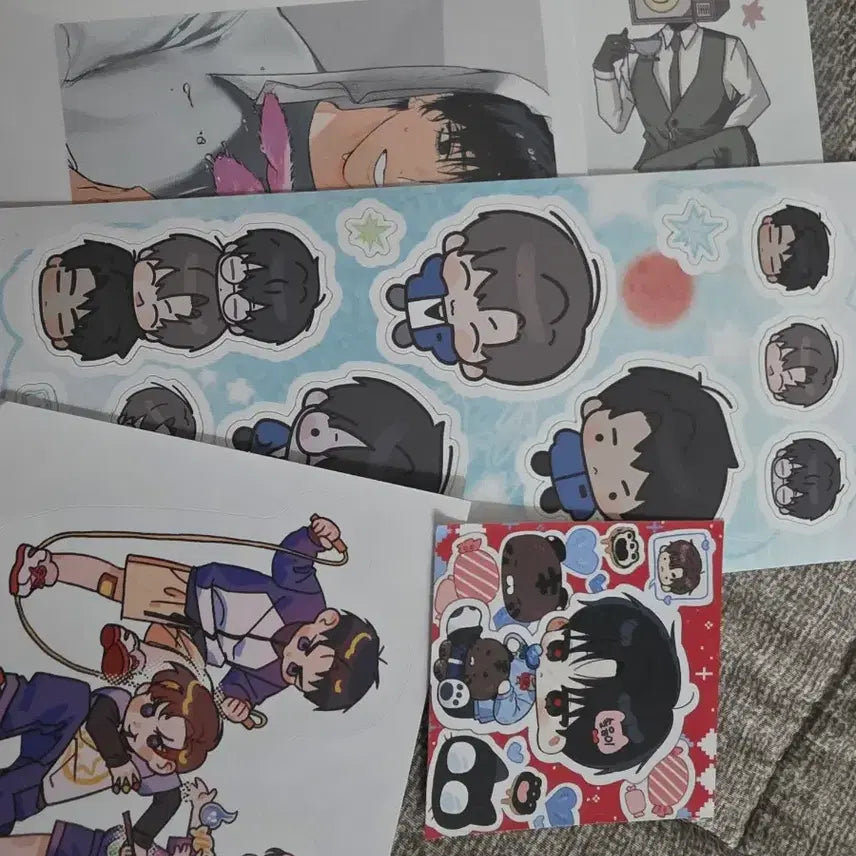 [BUNJANG] GyeDamGyeChul GyeDamIlSang GyeDamHwabojeon Goods Bundle Set / 괴담출근 괴출 괴담일상 화보전 굿즈 일괄 판매