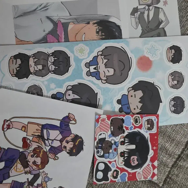 [BUNJANG] GyeDamGyeChul GyeDamIlSang GyeDamHwabojeon Goods Bundle Set / 괴담출근 괴출 괴담일상 화보전 굿즈 일괄 판매