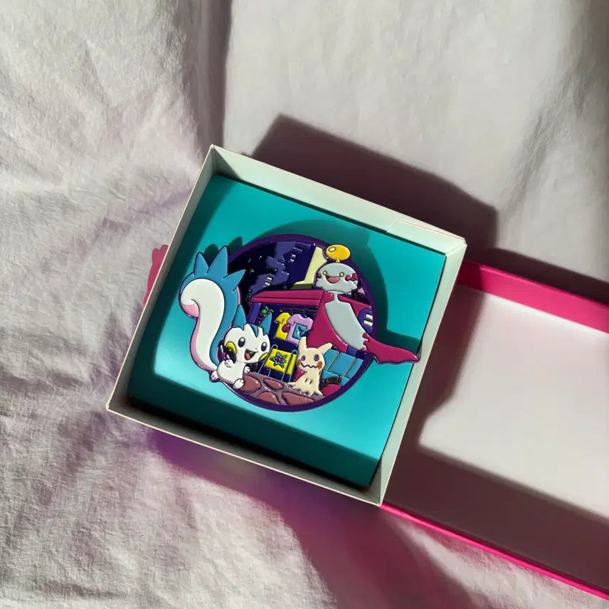 [BUNJANG] Pokemon Pop-Up Midnight Pachirisu Badge / 포켓몬 팝팝 미드나잇 파치리스 뱃지