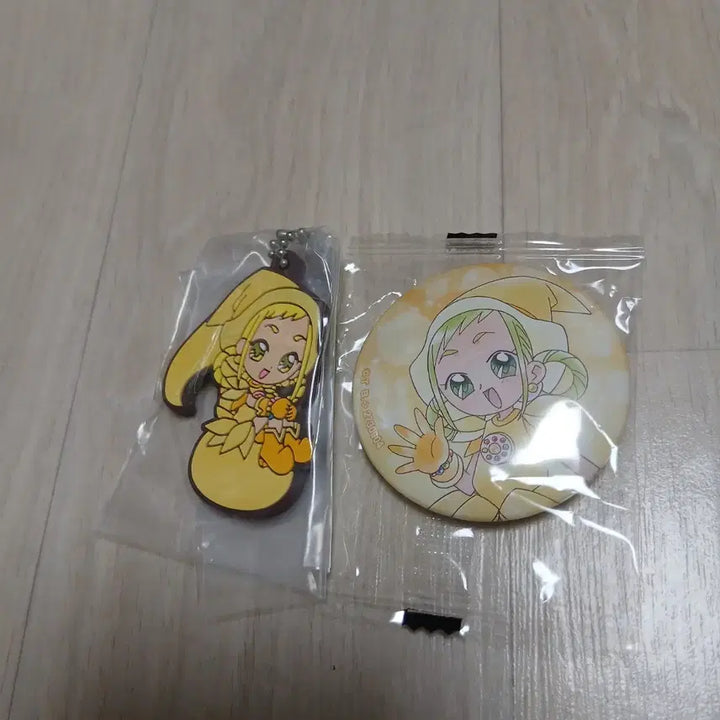 [BUNJANG] Magical DoReMi Asoto Momo Can Badge Strap Keychain Gachapon Set / 꼬마 마법사 레미 아소토 모모 캔뱃지 스트랩 키링 가챠