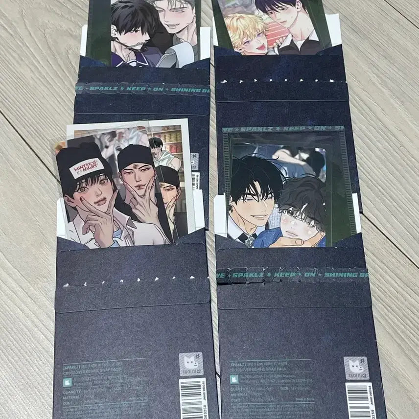[BUNJANG] Sparkles Crossover Behind Snap Pack Ya Hwa Cheop Hyang Gyeong Sa Hwan Geom Eun Mok Ma / 스파클즈 크로스오버 비하인드 스냅팩 야화첩 향경 사환 검은목마