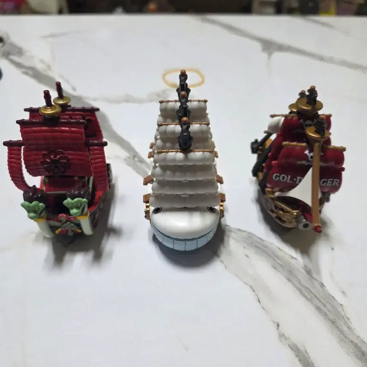 [BUNJANG] Pop Mart One Piece Grandline Ship Figure 3-Piece Bundle Set / 팝마트 원피스 그랜드라인 해적선 피규어 3종 일괄 판매