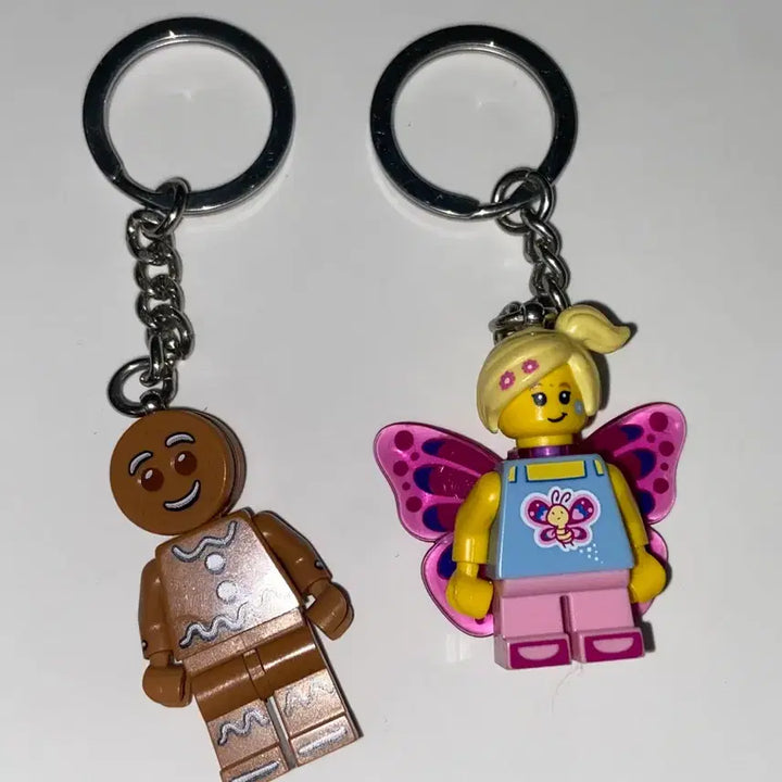 [BUNJANG] LEGO Gingerbread / Fairy Keyring Bundle Set / (정품) 레고 키링 일괄 진저브레드/ 요정 키링