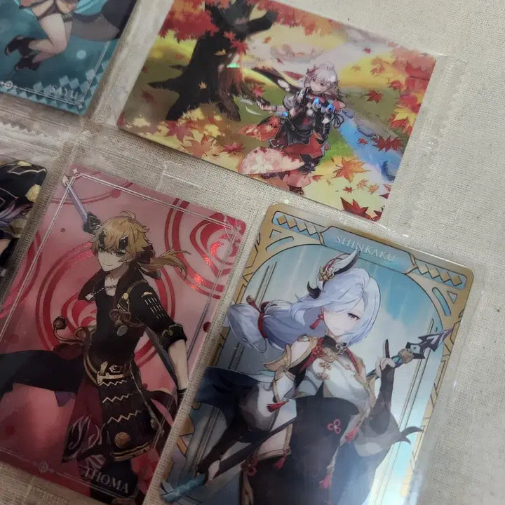 [BUNJANG] Genshin Impact Wafer Card Bundle Set / 원신 웨하스 카드 일괄
