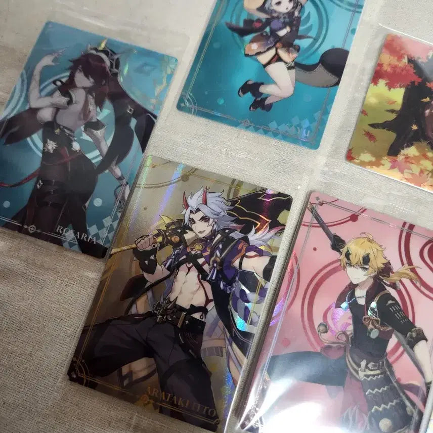 [BUNJANG] Genshin Impact Wafer Card Bundle Set / 원신 웨하스 카드 일괄