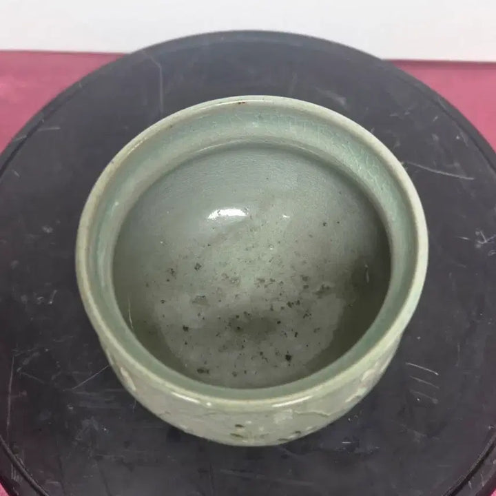 [BUNJANG] Ji Soon Tak Celadon Three-Legged Incense Burner / *도암지순탁 도자기 청자 삼족 향로