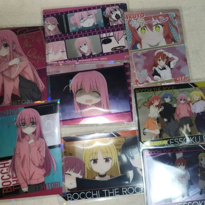[BUNJANG] Bocchi the Rock! Wafer Card Bundle Set / 봇치 더 락(봇치더록) 웨하스 카드 일괄