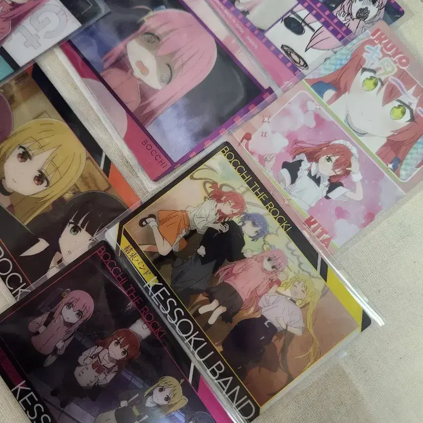[BUNJANG] Bocchi the Rock! Wafer Card Bundle Set / 봇치 더 락(봇치더록) 웨하스 카드 일괄