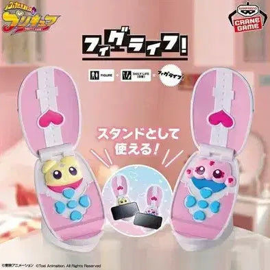 [BUNJANG] Pretty Cure "Fighter of Light" Phone Stand Figure Bundle / 할인) 고전 빛의전사 프리큐어 핸드폰 거치대 피규어 2종 일괄 두사람은 프리큐어