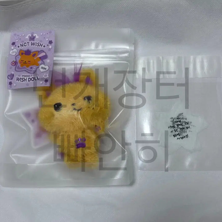 [BUNJANG] NCT WISH Sion Photocard Holder (Pocket Wishdoll) / 엔시티 위시 포켓 위시돌 시오닝