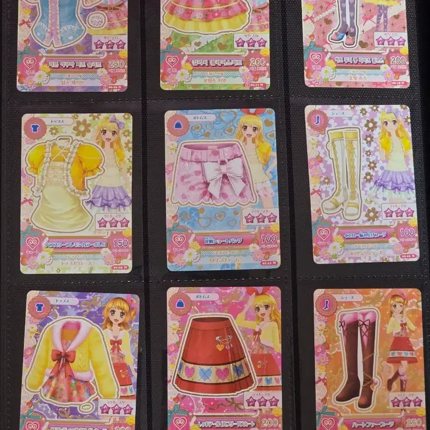 [BUNJANG] Aikatsu! Ichigo! Normal Cards Bundle Set (90 cards) / 아이카츠 아이엠스타 일판 한판 노말카드 90장 일괄판매