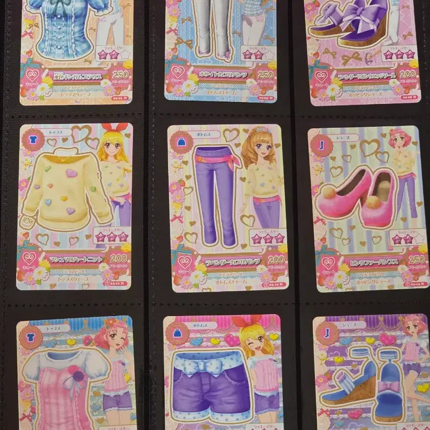 [BUNJANG] Aikatsu! Ichigo! Normal Cards Bundle Set (90 cards) / 아이카츠 아이엠스타 일판 한판 노말카드 90장 일괄판매